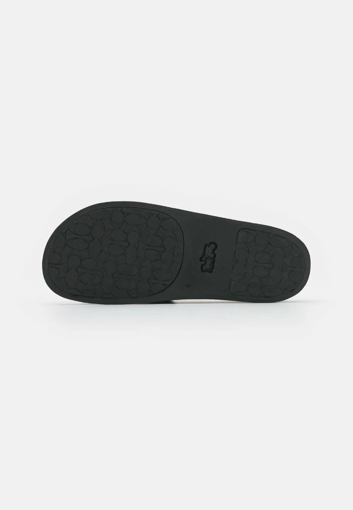 Coach UDELE COATED SLIDE - Mules - Charcoal/black 6 Coach UDELE COATED SLIDE - Mules - Charcoal/black - Image 6