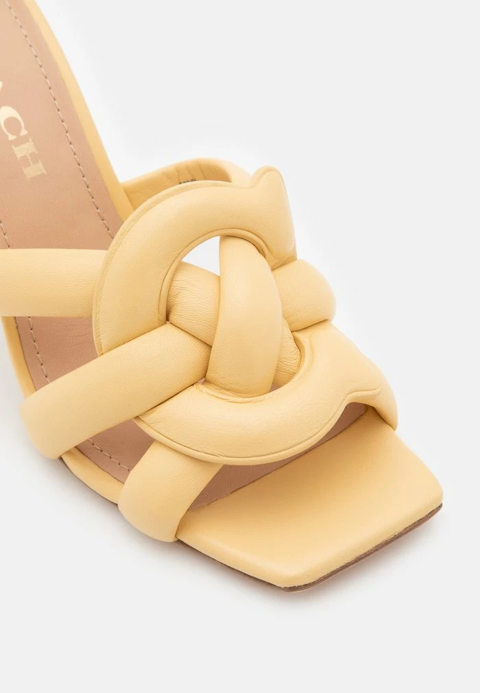 Coach KELLIE - Heeled Mules - Vanilla 7 Coach KELLIE - Heeled Mules - Vanilla - Image 7