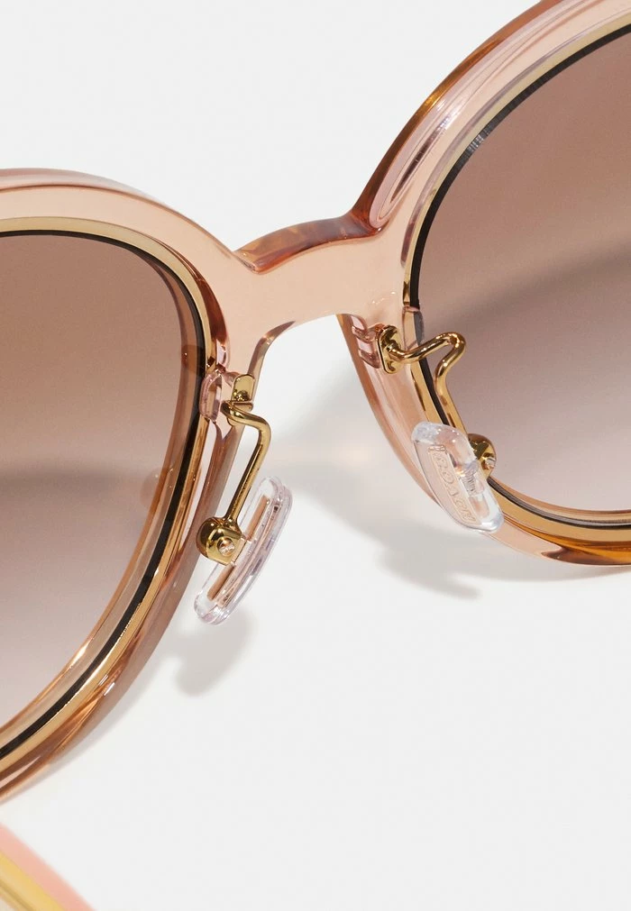 Coach Sunglasses - Transparent Blush 5 Coach Sunglasses - Transparent Blush - Image 5