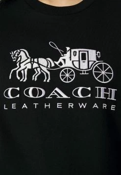 Coach EVERGREEN HORSE AND CARRIAGE TEE - Print T-shirt - Black 11 Coach EVERGREEN HORSE AND CARRIAGE TEE - Print T-shirt - Black -Coach Shop 4a516087418d422990cd80174e50439e