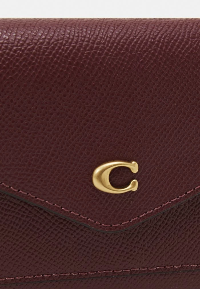 Coach CROSSGRAIN SMALL WALLET - Wallet - Wine 5 Coach CROSSGRAIN SMALL WALLET - Wallet - Wine - Image 5