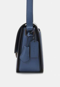 Coach GLOVETANNED STUDIO SHOULDER - Across Body Bag - Washed Chambray -Coach Shop 4d9ff8a456254d7b8f480a16c8defd4b