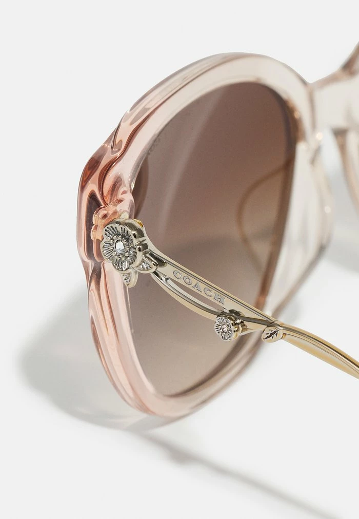 Coach Sunglasses - Transparent Peach 5 Coach Sunglasses - Transparent Peach - Image 5