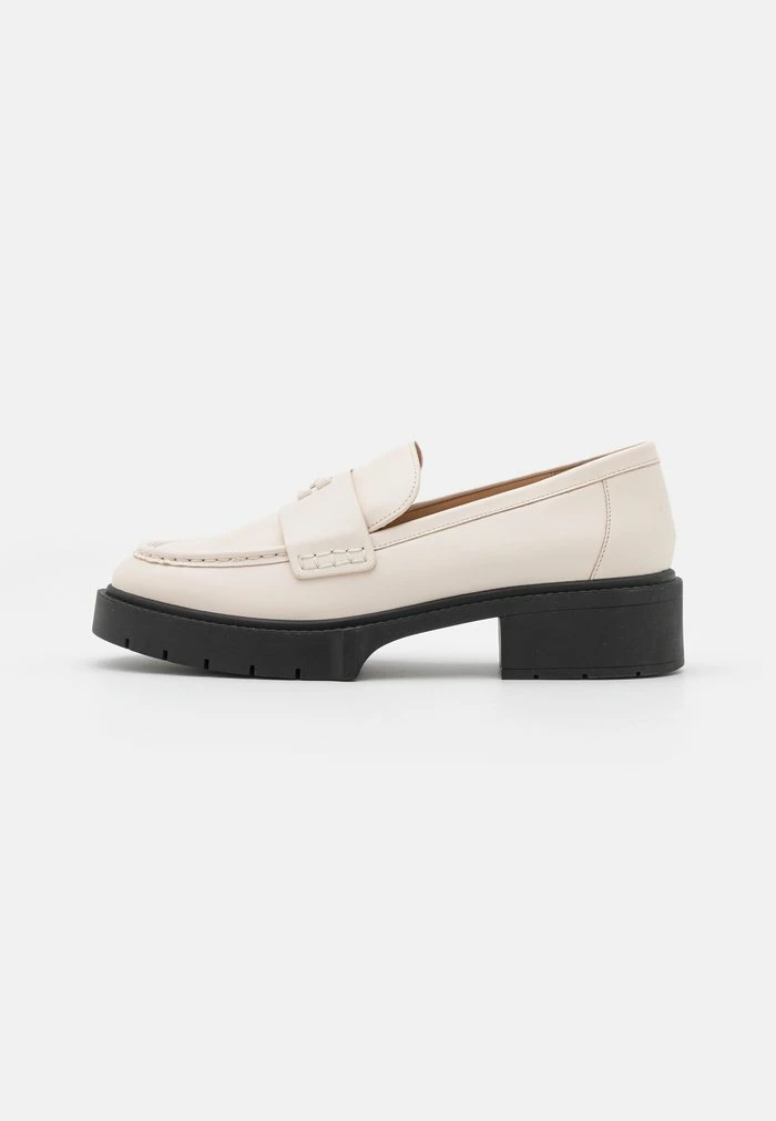 Coach LEAH LOAFER - Slip-ons - Chalk 1 Coach LEAH LOAFER - Slip-ons - Chalk