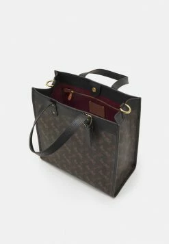 Coach HORSE AND CARRIAGE TOTE - Handbag - Black/brown 8 Coach HORSE AND CARRIAGE TOTE - Handbag - Black/brown -Coach Shop 537b7a5721d840e49c6537205151e524