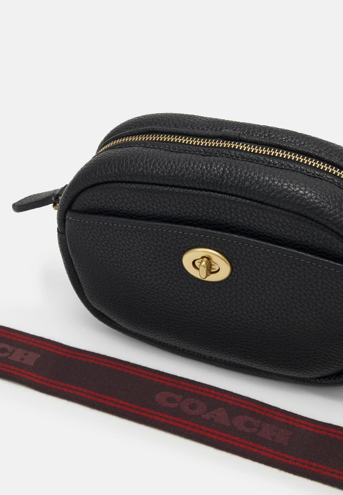 Coach SOFT PEBBLE CAMERA BAG - Across Body Bag - Black 4 Coach SOFT PEBBLE CAMERA BAG - Across Body Bag - Black - Image 4