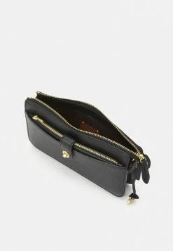 Coach PEBBLED LEATHER NOA - Across Body Bag - Black -Coach Shop 543f29492a4b44d4842c466518250c1b