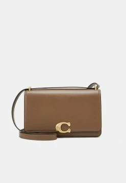 Coach BANDIT SHOULDER BAG - Across Body Bag - Dark Stone