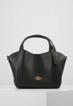 Coach POLISHED PEBBLE HADLEY HOBO - Handbag - Black -Coach Shop 551e4e21b9884c5f9cb4bce8f94b8f62