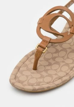 Coach JERI - T-bar Sandals - Light Saddle/stone 13 Coach JERI - T-bar Sandals - Light Saddle/stone -Coach Shop 551f223bf3014f669872b440eeadaca8
