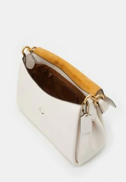 Coach SOFT PEBBLE MAY SHOULDER BAG - Handbag - Chalk 10 Coach SOFT PEBBLE MAY SHOULDER BAG - Handbag - Chalk -Coach Shop 56bba6919c954c4bbbdde234b9f2a0b5