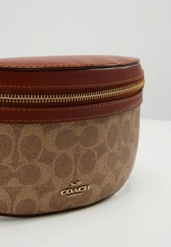 Coach COATED SIGNATURE FANNY PACK - Bum Bag - Tan Rust -Coach Shop 58307d4ce26645c4a24a78e5e76d83c0