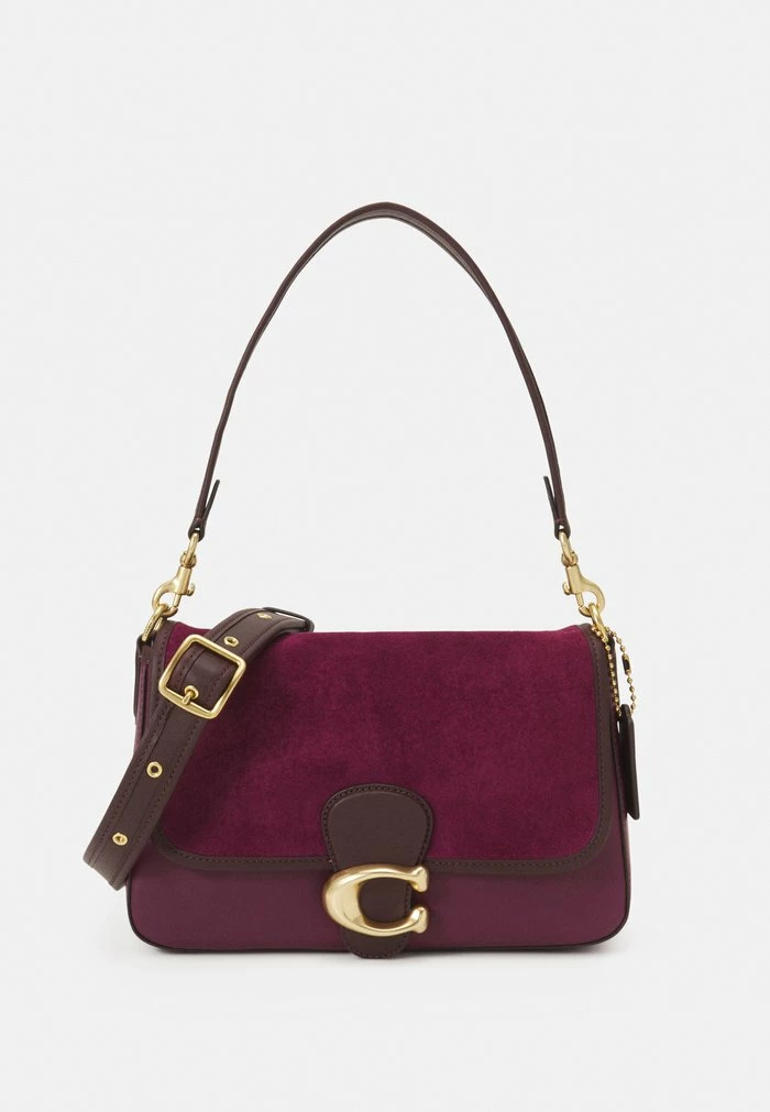 Coach WITH FLAP SOFT TABBY SHOULDER BAG - Handbag - Deep Berry 1 Coach WITH FLAP SOFT TABBY SHOULDER BAG - Handbag - Deep Berry