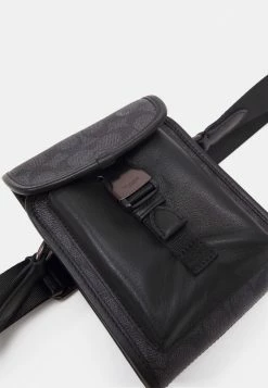 Coach CHARTER NORTH SOUTH CROSSBODY WITH HYBRID IN SIGNATURE UNISEX - Across Body Bag - Charcoal 7 Coach CHARTER NORTH SOUTH CROSSBODY WITH HYBRID IN SIGNATURE UNISEX - Across Body Bag - Charcoal -Coach Shop 587ce7b5c80246e8b1e81ada270ed3e9