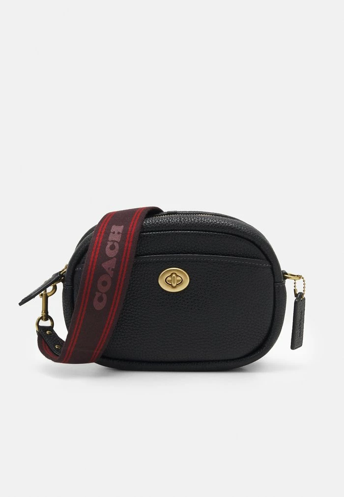 Coach SOFT PEBBLE CAMERA BAG - Across Body Bag - Black 1 Coach SOFT PEBBLE CAMERA BAG - Across Body Bag - Black