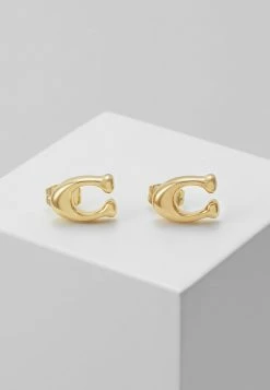 Coach BUBBLE STUD EARRING - Earrings - Gold-coloured