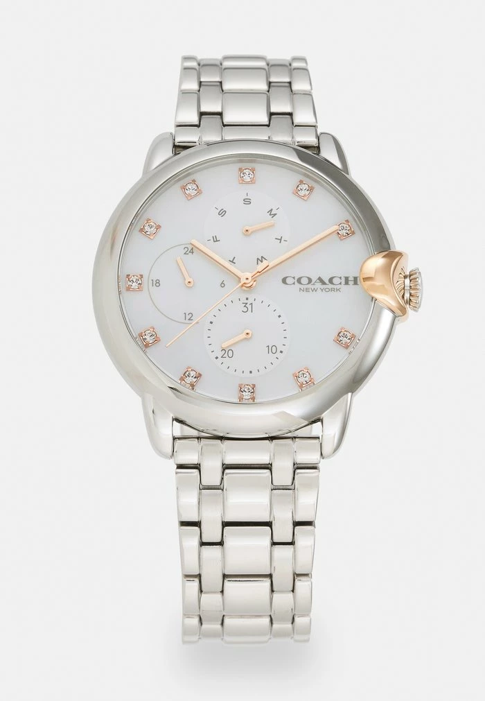 Coach ARDEN - Chronograph Watch - Silver-coloured/white 1 Coach ARDEN - Chronograph Watch - Silver-coloured/white