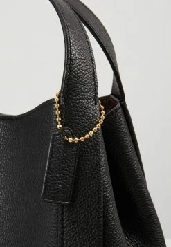 Coach POLISHED PEBBLE HADLEY HOBO - Handbag - Black -Coach Shop 5b2f92d7a7314bfe86515a699b121b34