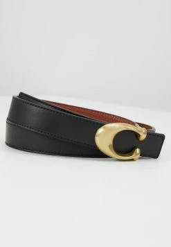 Coach SCULPTED REVERSIBLE BELT - Belt - Saddle 13 Coach SCULPTED REVERSIBLE BELT - Belt - Saddle -Coach Shop 5b7ba716d4054b7583fefd444545b0d5