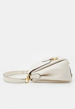 Coach SOFT PEBBLE MAY SHOULDER BAG - Handbag - Chalk 11 Coach SOFT PEBBLE MAY SHOULDER BAG - Handbag - Chalk -Coach Shop 5ba75e6542504f89aaf789763f53bb02