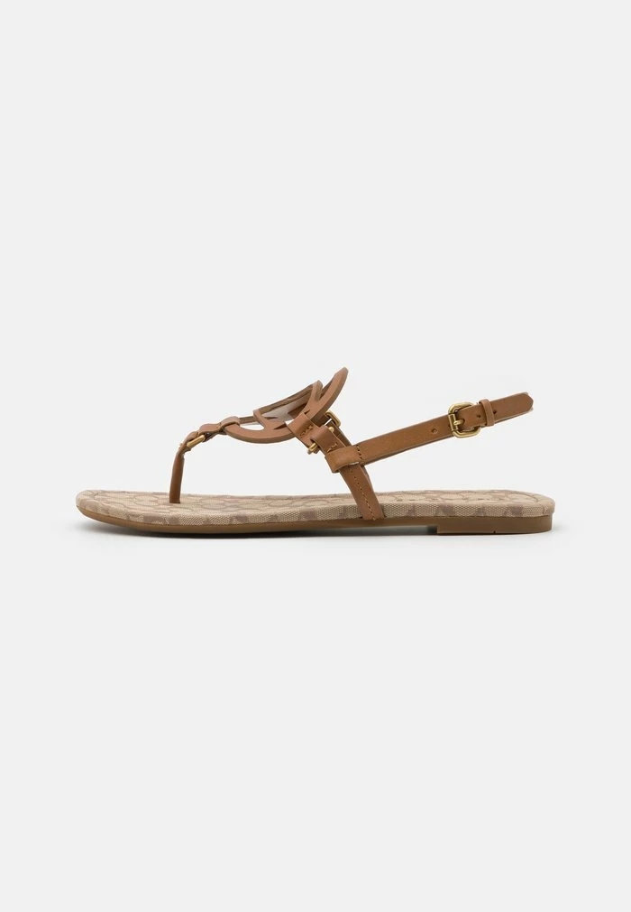 Coach JERI - T-bar Sandals - Light Saddle/stone 2 Coach JERI - T-bar Sandals - Light Saddle/stone - Image 2