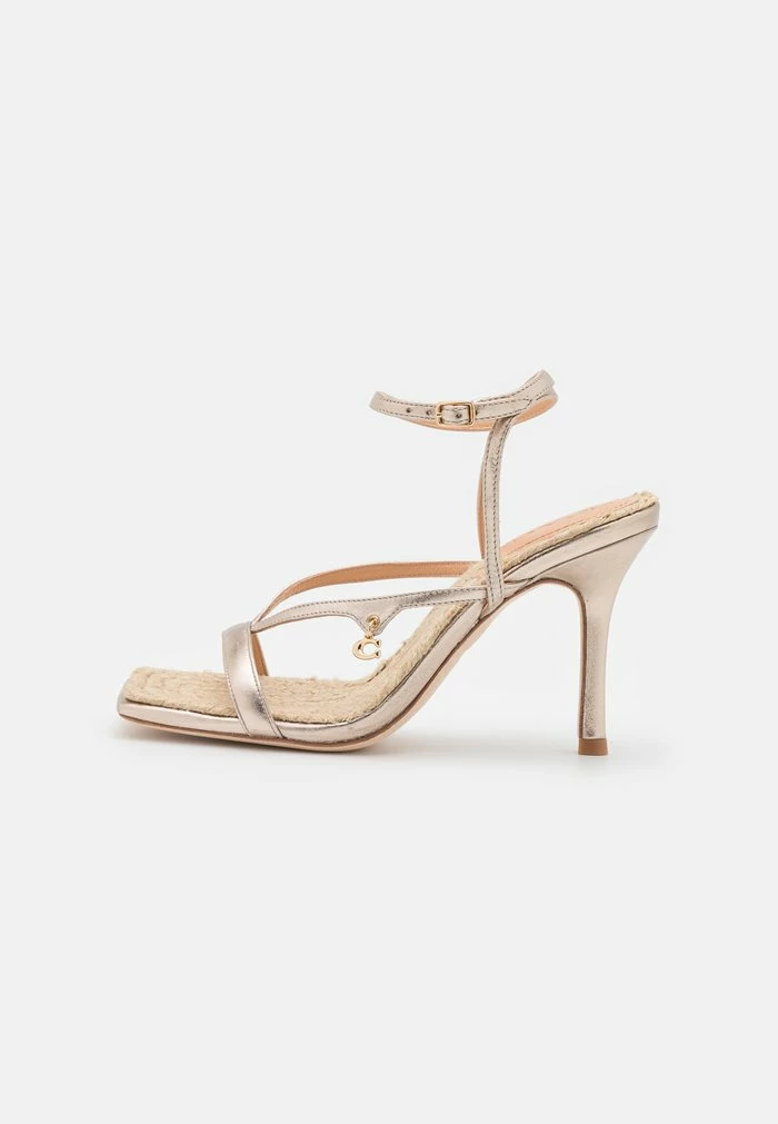 Coach KAIA - High Heeled Sandals - Platinum Champagne 2 Coach KAIA - High Heeled Sandals - Platinum Champagne - Image 2