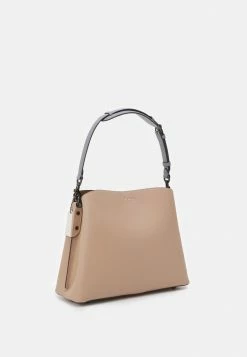 Coach POLISHED WILLOW SHOULDER BAG ADJUSTABLE - Handbag - Taupe/multi -Coach Shop 5dc52df1851b4885adf8fe4f3c37cb08