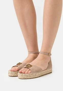 Coach DILLON - Platform Sandals - Taupe