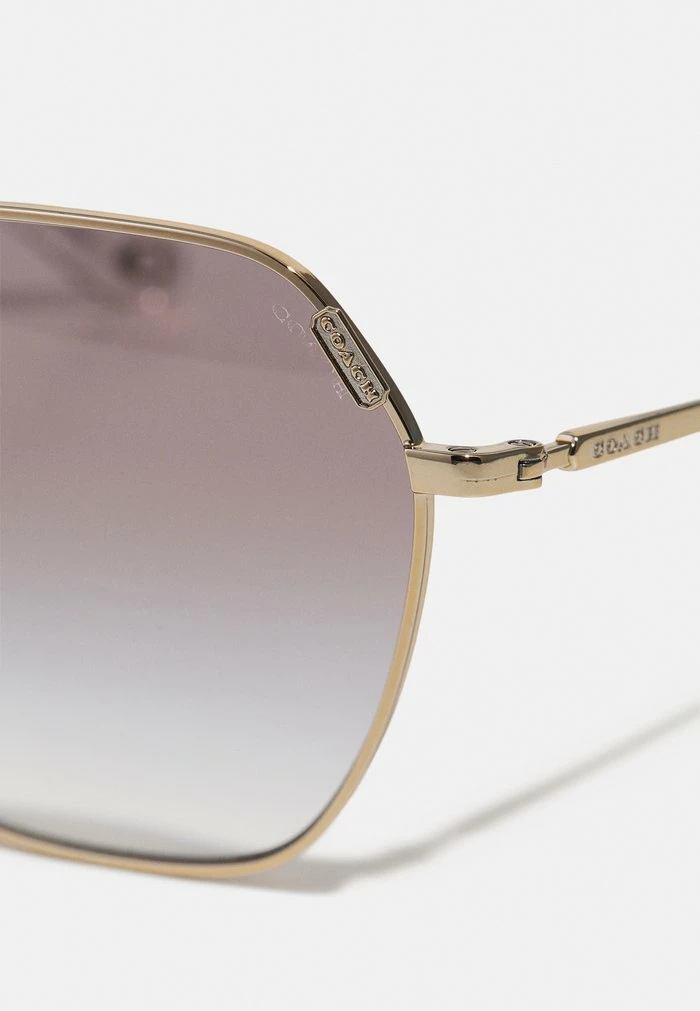 Coach Sunglasses - Shiny Light Gold-coloured 5 Coach Sunglasses - Shiny Light Gold-coloured - Image 5