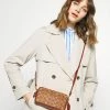 Coach COLORBLOCK COATED SIGNATURE KIRA CROSSBODY - Across Body Bag - Tan Rust