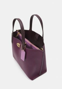 Coach WILLOW TOTE - Handbag - Deep Berry -Coach Shop 60d2676e819543528c977e51d6a977c6