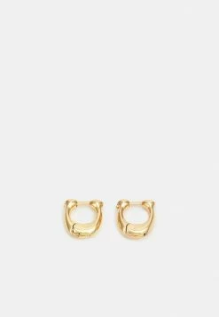 Coach SIGNATURE HUGGIE - Earrings - Gold-coloured