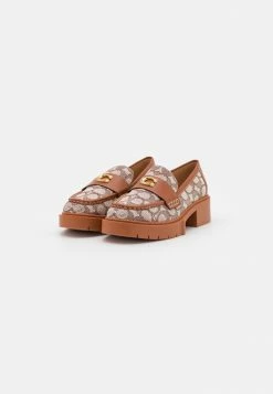 Coach LEAH LOAFER - Slip-ons - Cocoa/burnished Amber 9 Coach LEAH LOAFER - Slip-ons - Cocoa/burnished Amber -Coach Shop 6504bd9b3dd9409aa623452d624a6f22