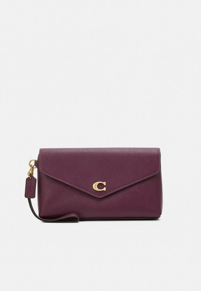 Coach CROSSGRAIN WRISTLET - Clutch - Deep Berry 1 Coach CROSSGRAIN WRISTLET - Clutch - Deep Berry
