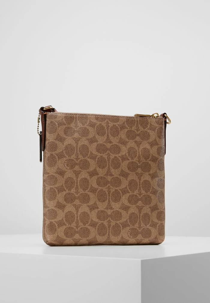 Coach MESSENGER CROSSBODY SIGNATURE - Across Body Bag - Tan Rust 3 Coach MESSENGER CROSSBODY SIGNATURE - Across Body Bag - Tan Rust - Image 3