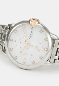 Coach ARDEN - Chronograph Watch - Silver-coloured/white 7 Coach ARDEN - Chronograph Watch - Silver-coloured/white -Coach Shop 68175fa7b3514956900025bc46e6654e