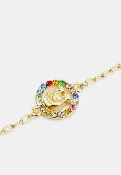 Coach SLIDER BRACELET - Bracelet - Gold-coloured/multicolor -Coach Shop 68216d9543e943579bc4e140bfdfa356