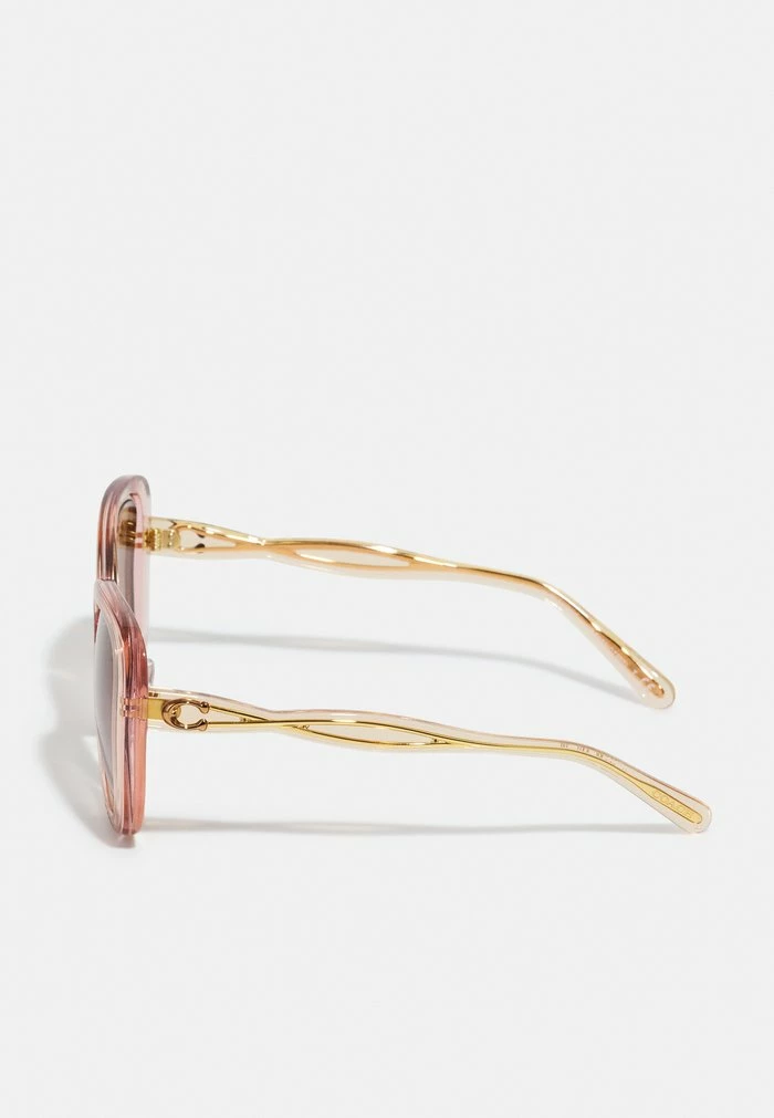Coach Sunglasses - Transparent Blush 3 Coach Sunglasses - Transparent Blush - Image 3