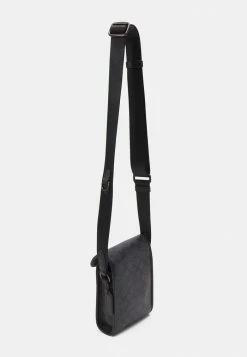 Coach CHARTER NORTH SOUTH CROSSBODY WITH HYBRID IN SIGNATURE UNISEX - Across Body Bag - Charcoal