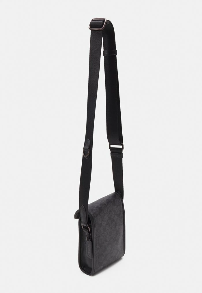Coach CHARTER NORTH SOUTH CROSSBODY WITH HYBRID IN SIGNATURE UNISEX - Across Body Bag - Charcoal 1 Coach CHARTER NORTH SOUTH CROSSBODY WITH HYBRID IN SIGNATURE UNISEX - Across Body Bag - Charcoal