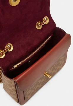 Coach COATED SIGNATURE MADISON SHOULDER BAG - Across Body Bag - Tan Rust -Coach Shop 6d514f8009784ec88f1d6f2c173dfa3d