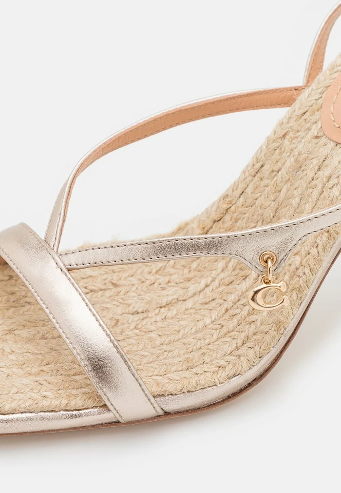 Coach KAIA - High Heeled Sandals - Platinum Champagne 7 Coach KAIA - High Heeled Sandals - Platinum Champagne - Image 7