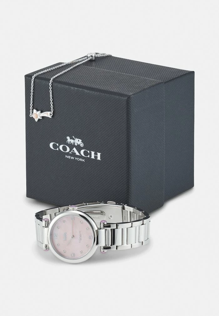 Coach CARY SET - Watch - Silver-coloured 5 Coach CARY SET - Watch - Silver-coloured - Image 5