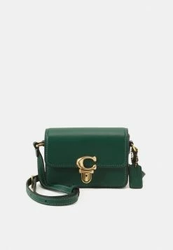 Coach Shop 25 Coach GLOVETANNED STUDIO 12 - Across Body Bag - Dark Pine