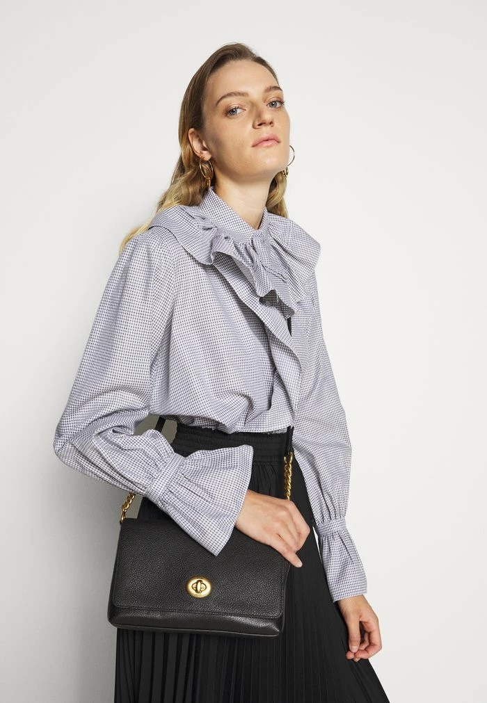 Coach POLISHED PEBBLE XBODY - Across Body Bag - Black 1 Coach POLISHED PEBBLE XBODY - Across Body Bag - Black