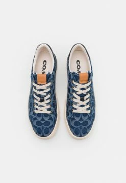 Coach Trainers - Indigo Denim/midnight Navy 9 Coach Trainers - Indigo Denim/midnight Navy -Coach Shop 70d4d59e56e04a358c7bc846411498d4