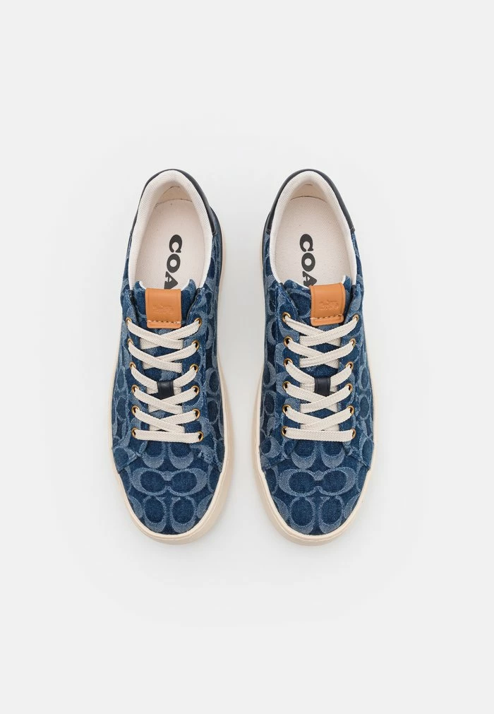 Coach Trainers - Indigo Denim/midnight Navy 4 Coach Trainers - Indigo Denim/midnight Navy - Image 4