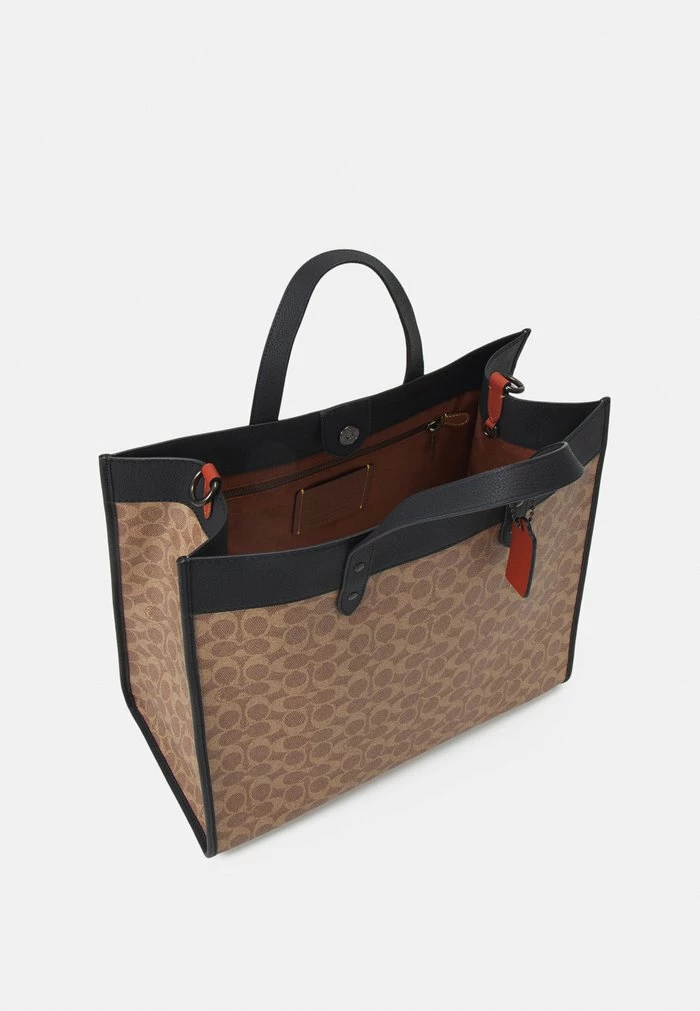 Coach SIGNATURE FIELD TOTE UNISEX - Tote Bag - Tan 3 Coach SIGNATURE FIELD TOTE UNISEX - Tote Bag - Tan - Image 3