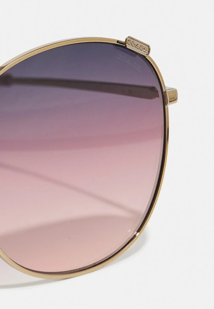 Coach Sunglasses - Shiny Light Gold-coloured 5 Coach Sunglasses - Shiny Light Gold-coloured - Image 5