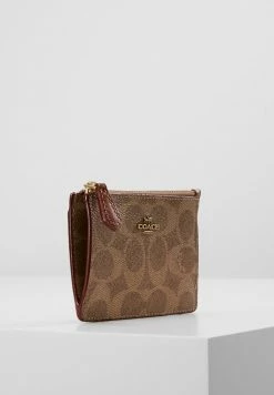 Coach MINI SKINNY COLORBLOCK COATED SIGNATURE - Wallet - Tan Rust -Coach Shop 747a7771a87043bb8e0ebea156c8b7ee